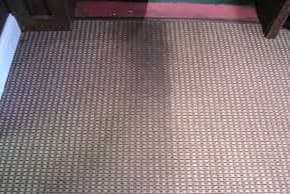 Before and after carpet cleaning 6